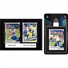 Los Angeles Rams 6 x 8 Player Plaque & 2024 Team Trading Card Set Los Angeles Rams 6 x 8 Player Plaque & 2024 Team Trading Card Set