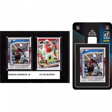 Arizona Cardinals 6 x 8 Player Plaque & 2024 Team Trading Card Set