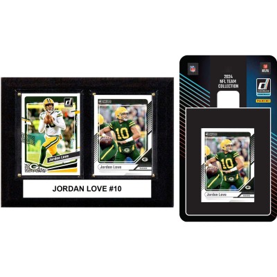 Green Bay Packers 6 x 8 Player Plaque & 2024 Team Trading Card Set