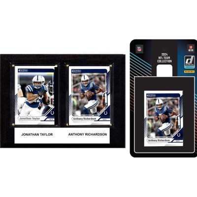 Indianapolis Colts 6 x 8 Player Plaque & 2024 Team Trading Card Set