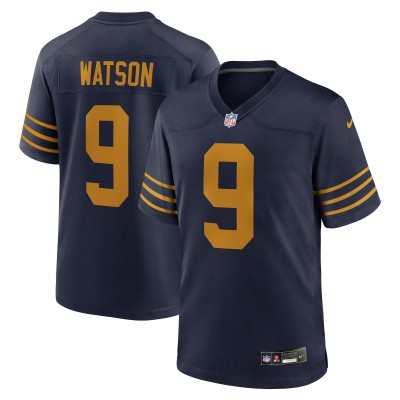 Игровая джерси Green Bay Packers Christian Watson Nike Navy The 1923 Classic Game