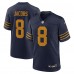 Игровая джерси Green Bay Packers Josh Jacobs Nike Navy The 1923 Classic Game Игровая джерси Green Bay Packers Josh Jacobs Nike Navy The 1923 Classic Game