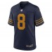 Игровая джерси Green Bay Packers Josh Jacobs Nike Navy The 1923 Classic Game