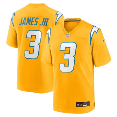 Джерси Los Angeles Chargers Derwin James Jr. Nike Gold Alternate Charger Power Game Player