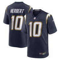 Джерси Los Angeles Chargers Justin Herbert Nike Navy Alternate Super Chargers Game Player