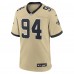 Игровая джерси New Orleans Saints Cameron Jordan Nike Gold Gameday Golds Alternate Game Player