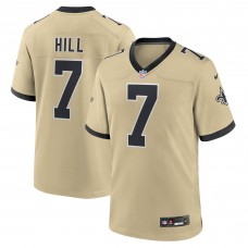 Игровая джерси New Orleans Saints Taysom Hill Nike Gold Gameday Golds Alternate Game Player