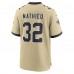 Игровая джерси New Orleans Saints Tyrann Mathieu Nike Gold Gameday Golds Alternate Game Player