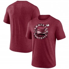 Arizona Cardinals Cardinal Sporting Chance Tri-Blend T-Shirt