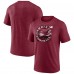 Arizona Cardinals Cardinal Sporting Chance Tri-Blend T-Shirt