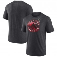 Футболка Atlanta Falcons Charcoal Sporting Chance Tri-Blend
