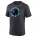 Футболка Carolina Panthers Charcoal Sporting Chance Tri-Blend