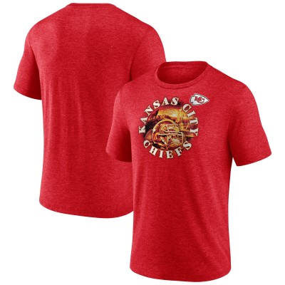 Kansas City Chiefs Red Sporting Chance Tri-Blend T-Shirt