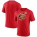Kansas City Chiefs Red Sporting Chance Tri-Blend T-Shirt