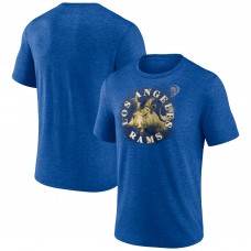 Los Angeles Rams Sporting Chance Tri-Blend T-Shirt - Royal Los Angeles Rams Sporting Chance Tri-Blend T-Shirt - Royal