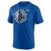 Seattle Seahawks Royal Sporting Chance Tri-Blend T-Shirt