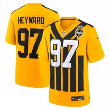 Pittsburgh Steelers Cameron Heyward Nike Gold Alternate 1933 Throwback Game Jersey