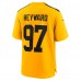 Pittsburgh Steelers Cameron Heyward Nike Gold Alternate 1933 Throwback Game Jersey
