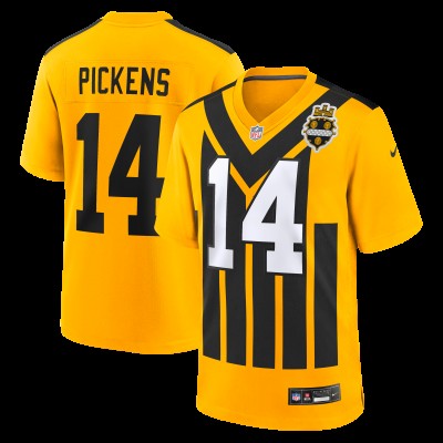 Pittsburgh Steelers George Pickens Nike Gold Alternate Game Jersey
