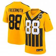 Игровая джерси Pittsburgh Steelers Pat Freiermuth Nike Gold Alternate 1933 Throwback Game