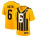 Игровая джерси Pittsburgh Steelers Patrick Queen Nike Gold Alternate 1933 Throwback Game Игровая джерси Pittsburgh Steelers Patrick Queen Nike Gold Alternate 1933 Throwback Game