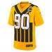 Игровая джерси Pittsburgh Steelers T.J. Watt Nike Gold Alternate 1933 Throwback Game
