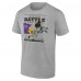 Футболка Minnesota Vikings vs. Green Bay Packers Battle Border - Heather Gray