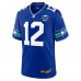 Seattle Seahawks 12s Nike Royal Alternate 50th Season Game Jersey