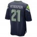 Seattle Seahawks Devon Witherspoon Nike College Navy Team 50th Season Game Jersey