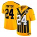 Джерси Pittsburgh Steelers Joey Porter Jr. Nike Gold Alternate 1933 Throwback Vapor F.U.S.E. Limited Джерси Pittsburgh Steelers Joey Porter Jr. Nike Gold Alternate 1933 Throwback Vapor F.U.S.E. Limited