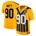 Джерси Pittsburgh Steelers T.J. Watt Nike Gold Alternate Vapor F.U.S.E. Limited Джерси Pittsburgh Steelers T.J. Watt Nike Gold Alternate Vapor F.U.S.E. Limited