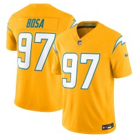 Джерси Los Angeles Chargers Joey Bosa Nike Gold Alternate Charger Power Vapor F.U.S.E. Limited