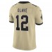 Игровая джерси New Orleans Saints Chris Olave Nike Gold Alternate Gameday Golds Alternate Vapor F.U.S.E. Limited