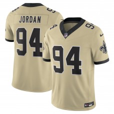 Игровая джерси New Orleans Saints Cameron Jordan Nike Gold Alternate Gameday Golds Alternate Vapor F.U.S.E. Limited