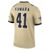 New Orleans Saints Alvin Kamara Nike Gold Gameday Golds Alternate Legend Player Performance Top