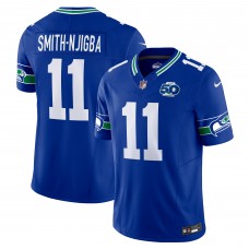 Джерси Seattle Seahawks Jaxon Smith-Njigba Nike Royal 50th Season Vapor F.U.S.E. Limited