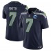 Джерси Seattle Seahawks Geno Smith Nike College Navy 50th Season Vapor F.U.S.E. Limited