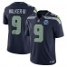 Джерси Seattle Seahawks Kenneth Walker III Nike College Navy Team 50th Season Vapor F.U.S.E. Limited