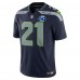 Джерси Seattle Seahawks Devon Witherspoon Nike College Navy Team 50th Season Vapor F.U.S.E. Limited