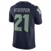 Джерси Seattle Seahawks Devon Witherspoon Nike College Navy Team 50th Season Vapor F.U.S.E. Limited