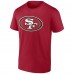 San Francisco 49ers Christian McCaffrey Scarlet Player Icon T-Shirt