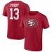 San Francisco 49ers Brock Purdy Scarlet Player Icon T-Shirt