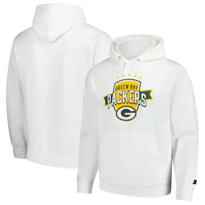 Толстовка Green Bay Packers Starter White Vintage
