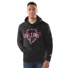 Толстовка Atlanta Falcons Starter Black Vintage
