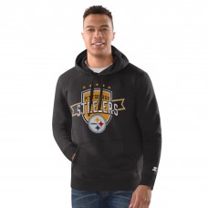 Толстовка Pittsburgh Steelers Starter Vintage - Black