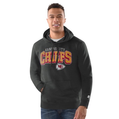 Толстовка Kansas City Chiefs Starter Vintage - Charcoal