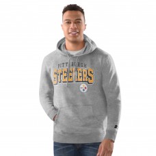 Толстовка Pittsburgh Steelers Starter Vintage - Heather Gray