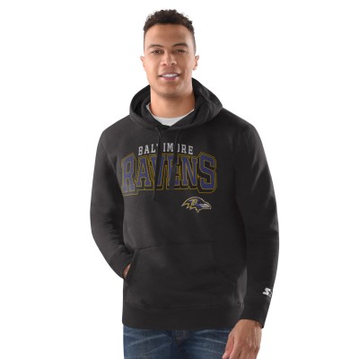 Толстовка Baltimore Ravens Starter Black Vintage