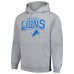 Толстовка Detroit Lions Starter Vintage - Heather Gray