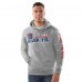 New York Giants Starter Heather Gray Vintage Pullover Hoodie